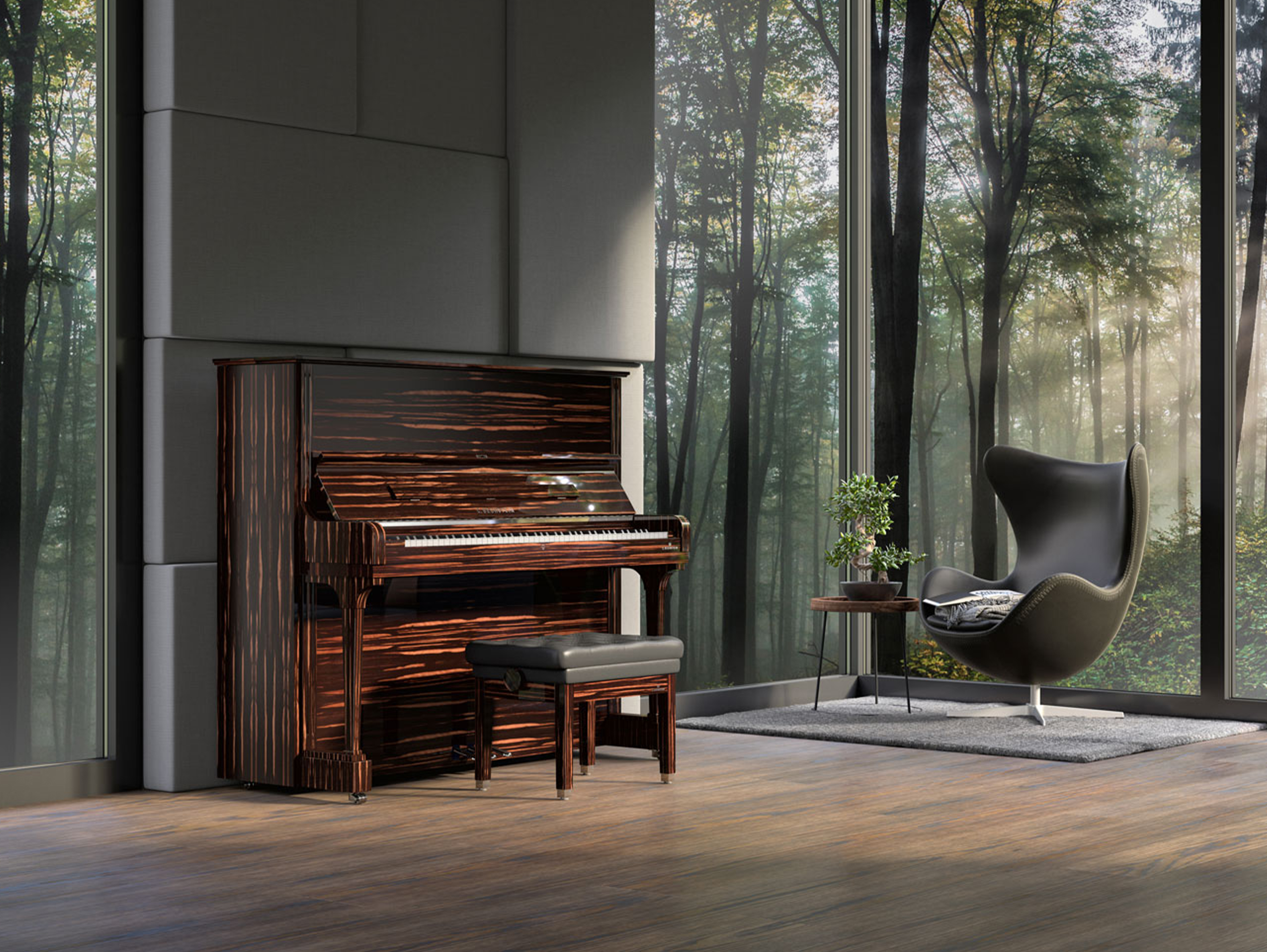 C.Bechstein C8 (Master Upright)